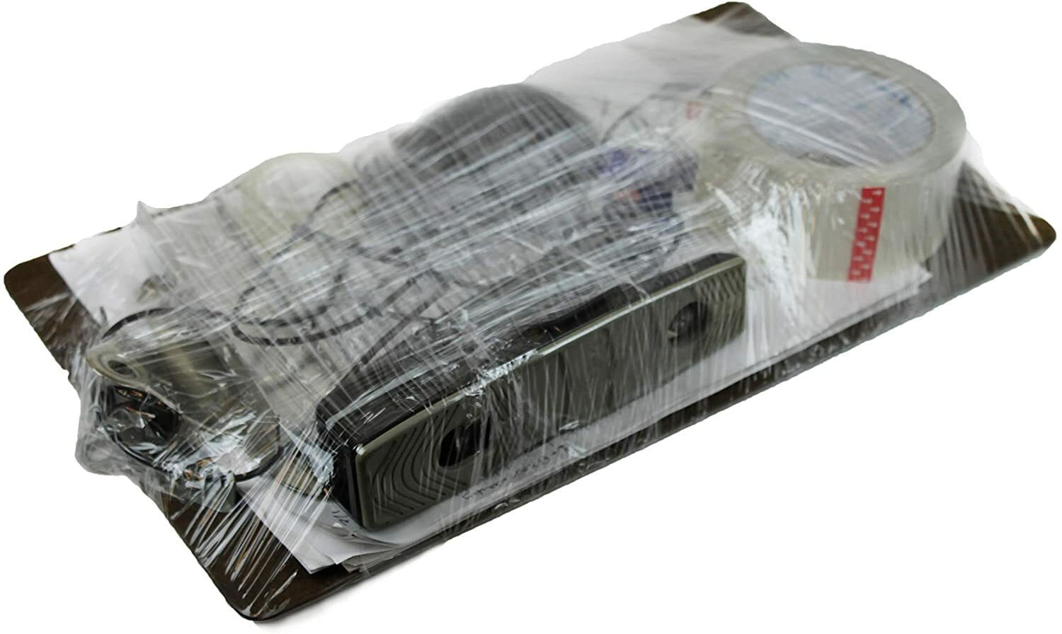 4 Roll 5 in. x 1000 ft. Stretch Hand Wrap Clear Cling Plastic Wrap Heavy Duty