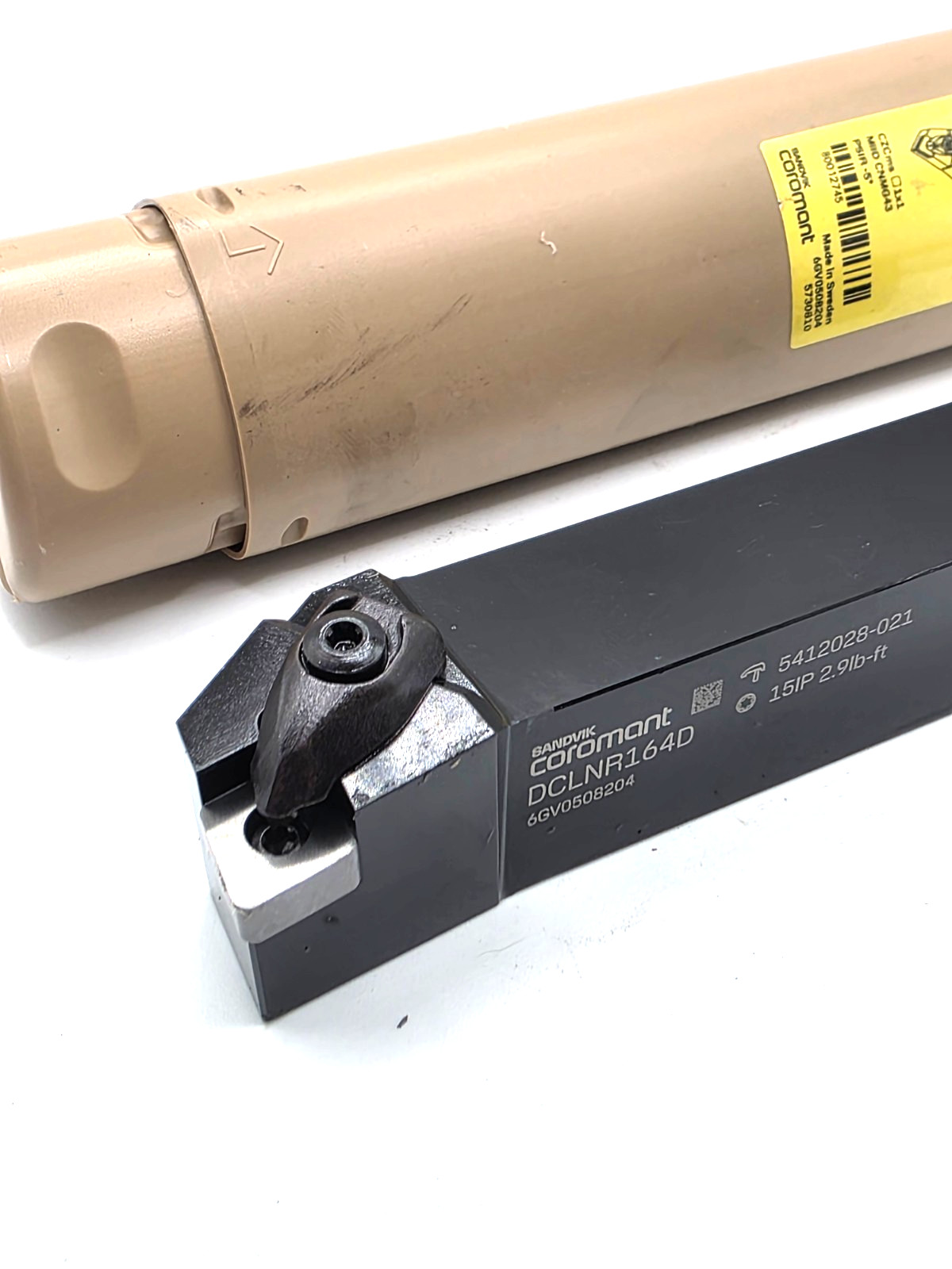 Sandvik Coromant DCLNR 164D Indexable Turning Holder 1″ Shank