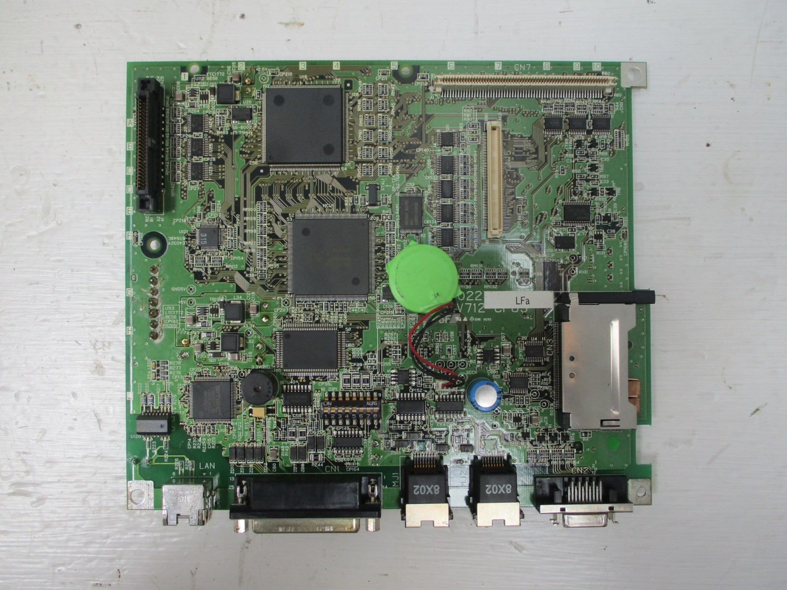 SHARP P02279-3 V710/V712 CPU-3 Screen Control Board Card PLC