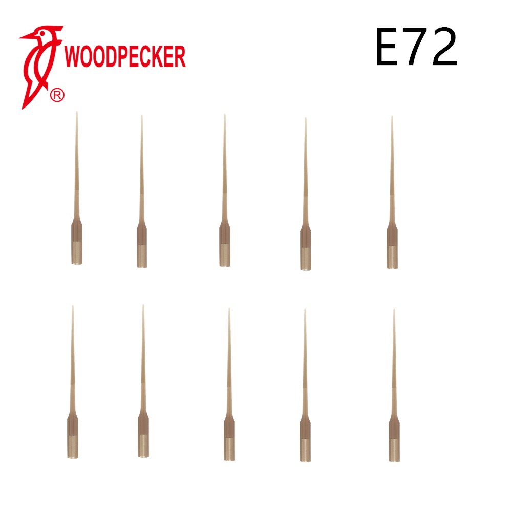 10pc/bottle Woodpecker E72 Canal Irrigation Tips for Endo 3 Ultrasonic Activator