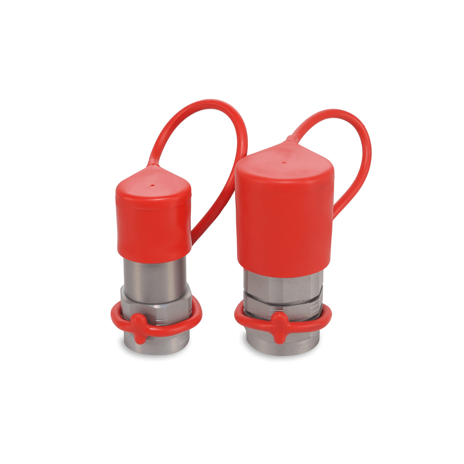3/8″ Flat Face Hydraulic Quick Couplers Set – 1/2″ SAE Thread