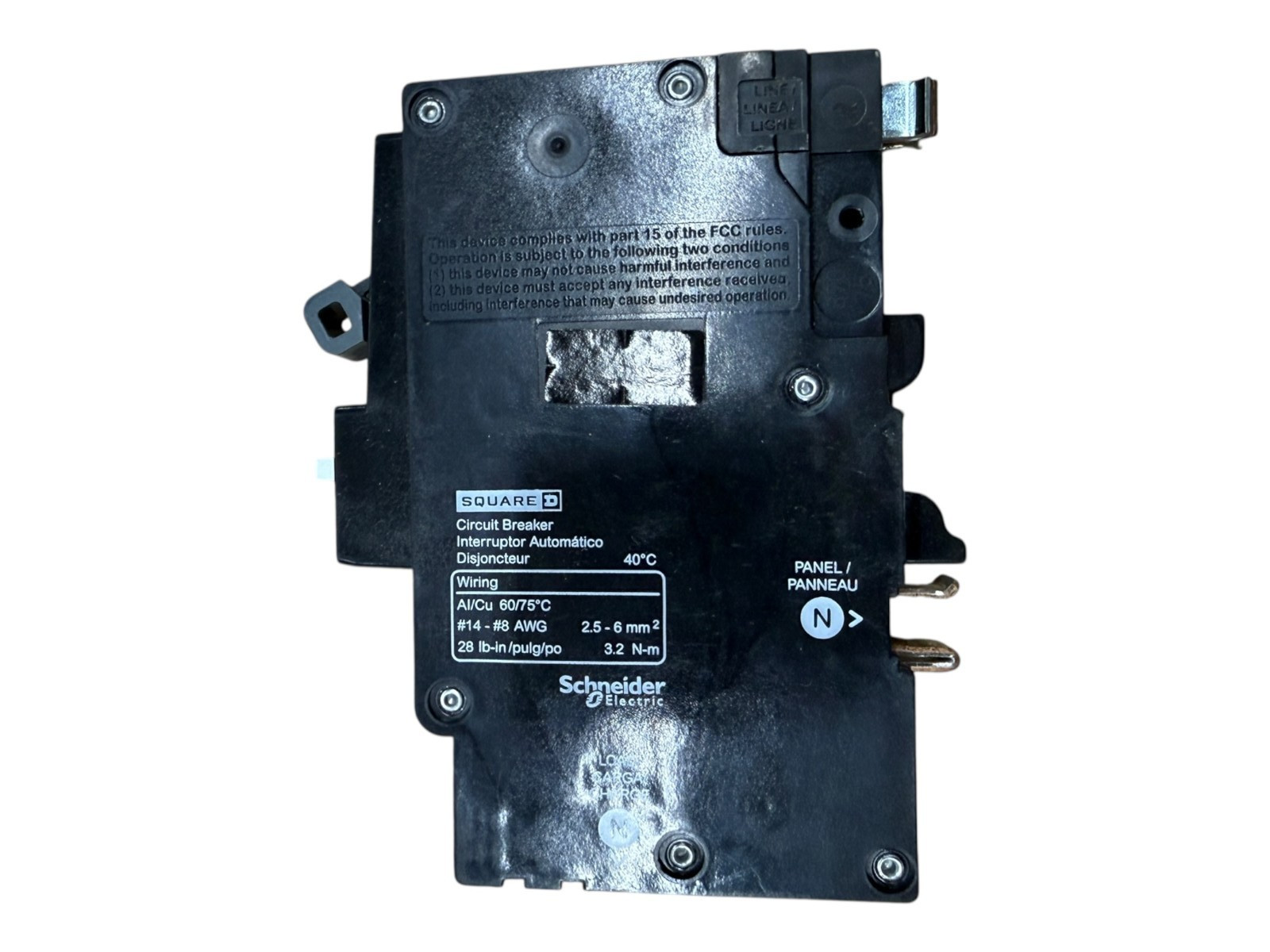 10 PCS SQUARE D QO115PAF QO 1P 15AMP AFCI ARC-FAULT CIRCUIT BREAKERS