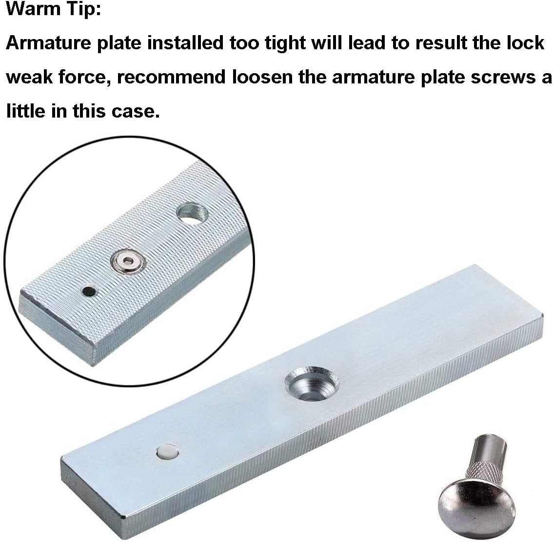 12V Electric Magnetic Door Lock Electromagnetic 280KG (600LB) Access Control