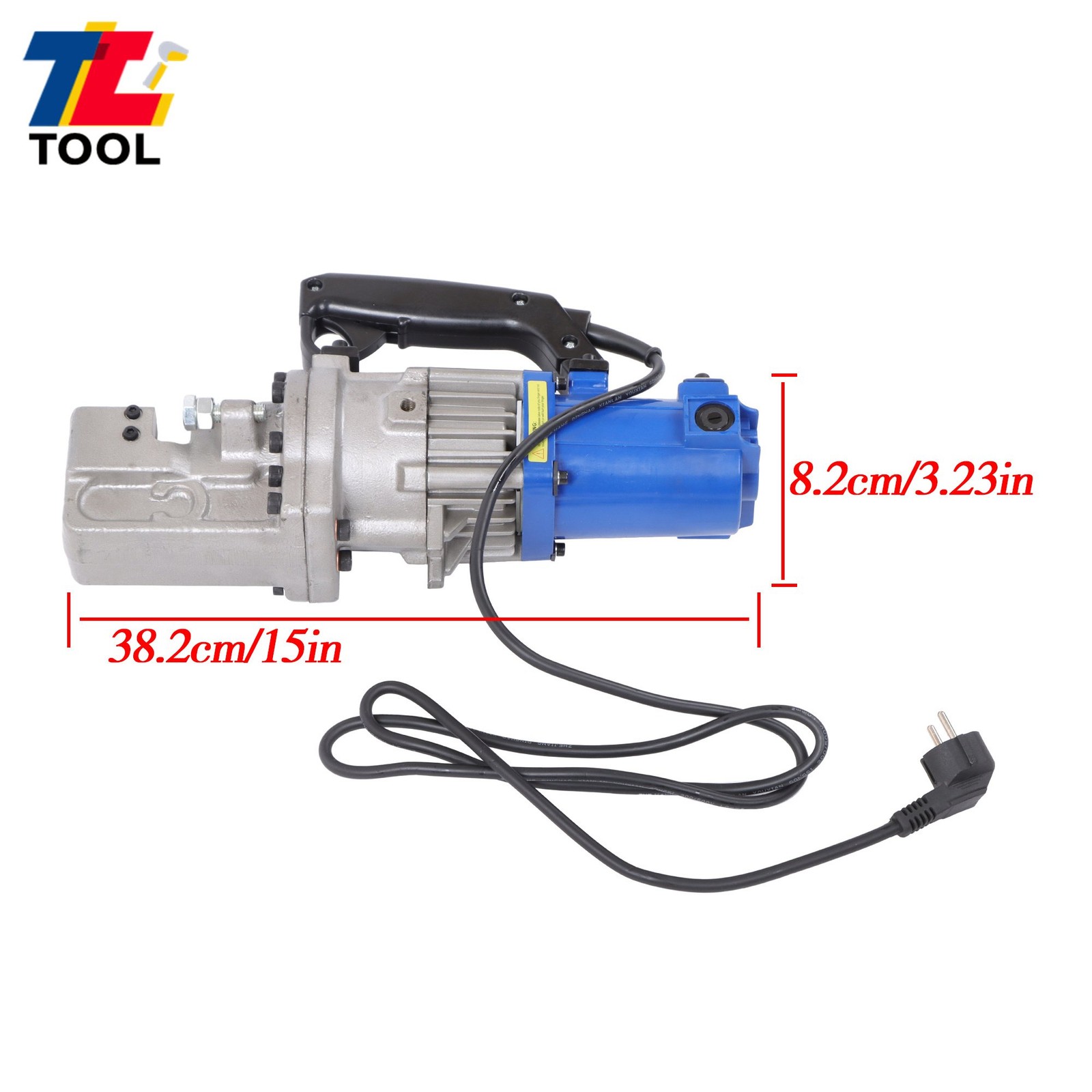 Portable Electric Rebar Cutter RC-20, 3/20»-3/4» Range, 220V/110V Dual Voltage