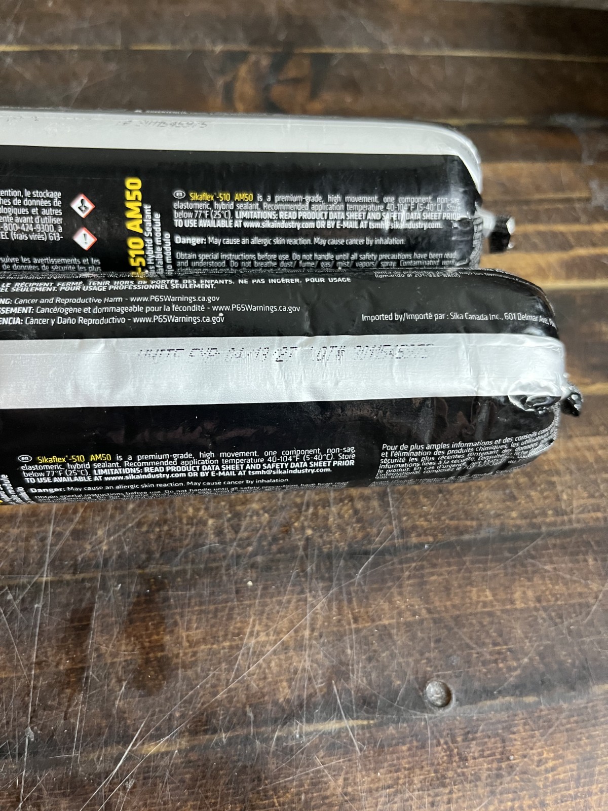 2 Pack Sika Sikaflex 510 AM50 Hybrid Sealant Sausage Pack
