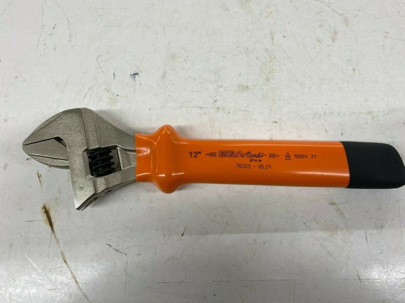 EGA Master 76553 Adjustable Insulated Wrench 12″ (1000V)
