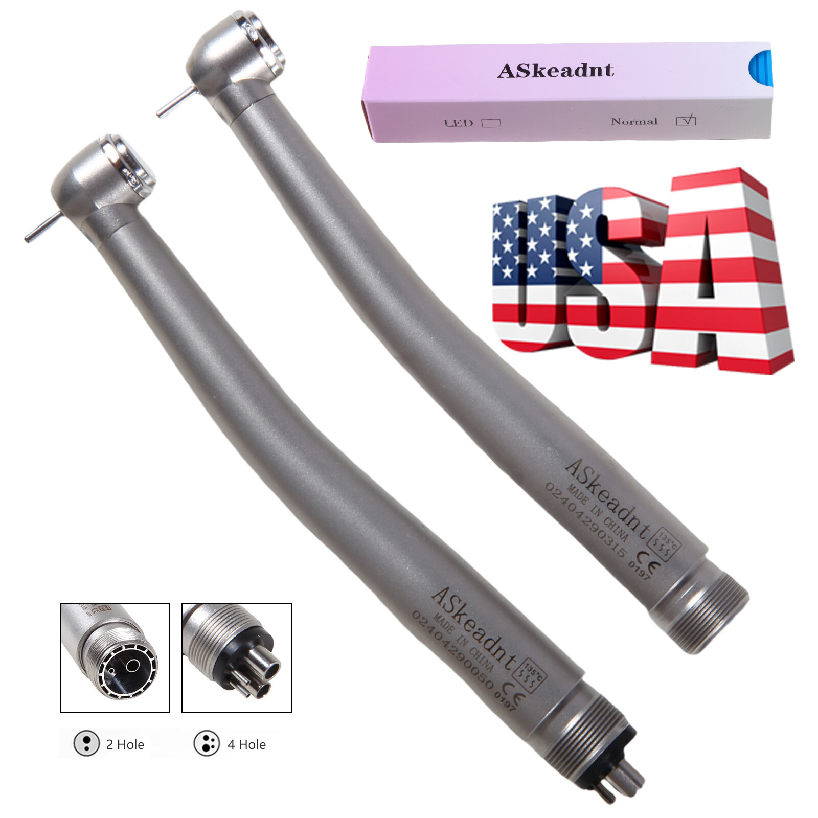 Turbina NSK PANA MAX Style Dental High Speed Handpiece Push Button 2 Hole/4 Hole