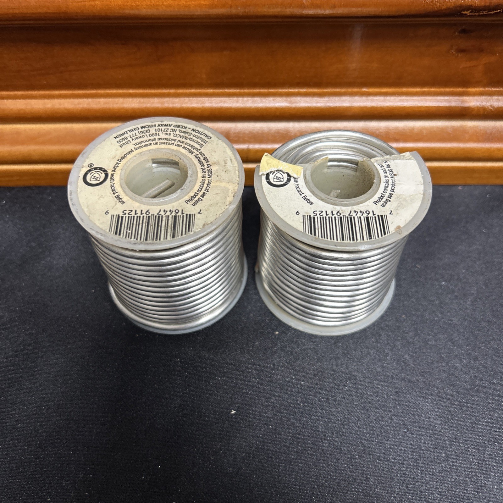 Dutch Boy Taracorp Wire Solder, 95/5 1 lb. Roll 91125 Lead Free Wire LOT OF 2