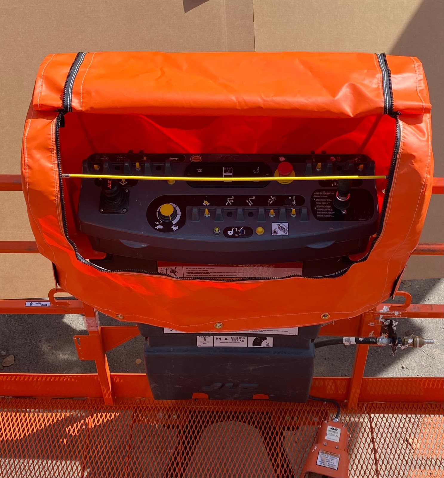 Jlg control box cover – New Style Higher Frame USA MFG