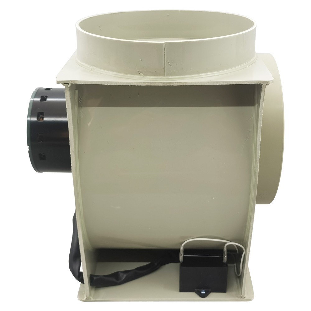 110V 60HZ Laboratory PP Centrifugal Blower Fan Anti-corrosion Fume Hood 300W