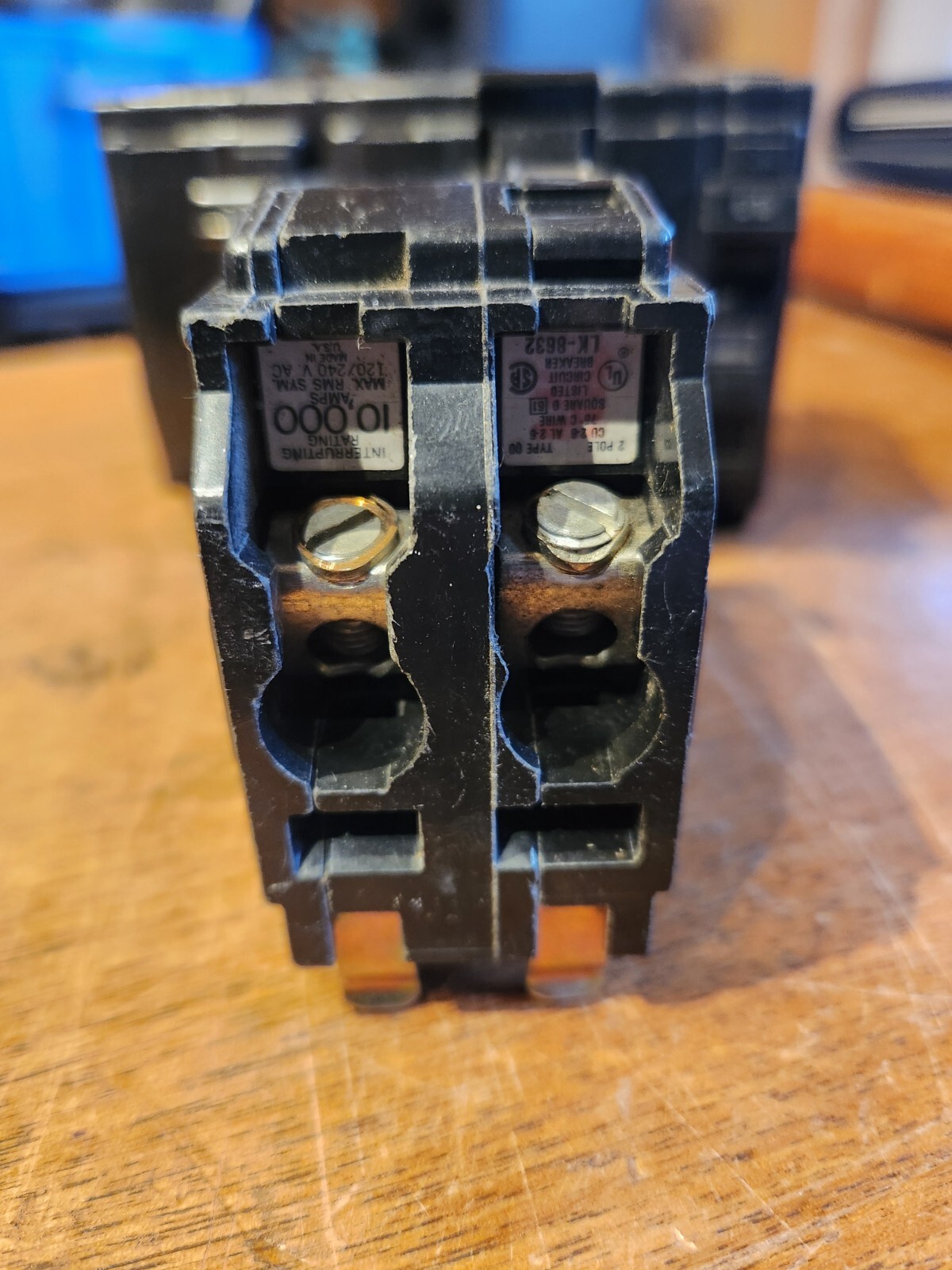 USED, TESTED CLEANED Square D QO260 60A 120/240V 2 Pole Circuit Breaker