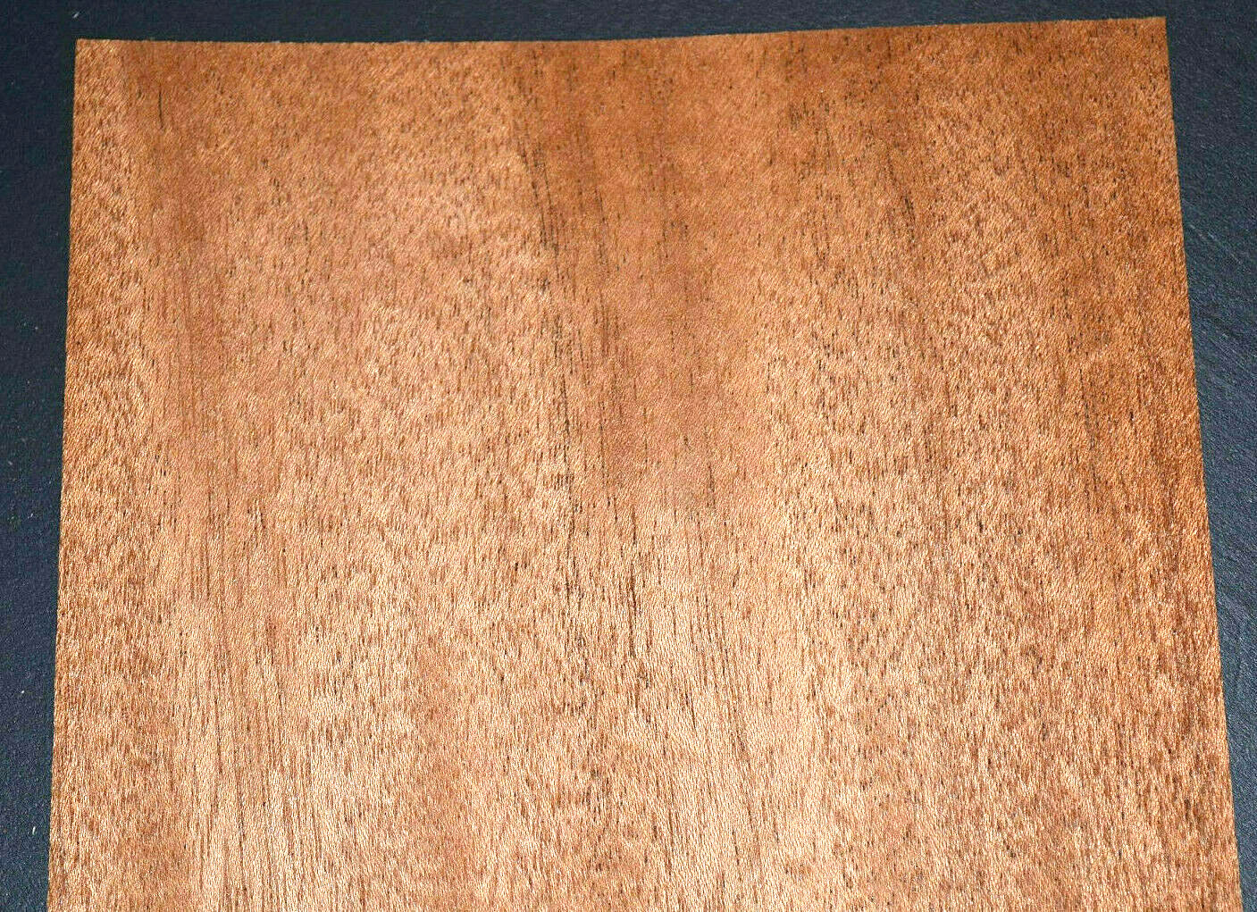 Mahogany Raw Wood Veneer Sheet 6.5 x 21 inches 1/42nd 6602-3
