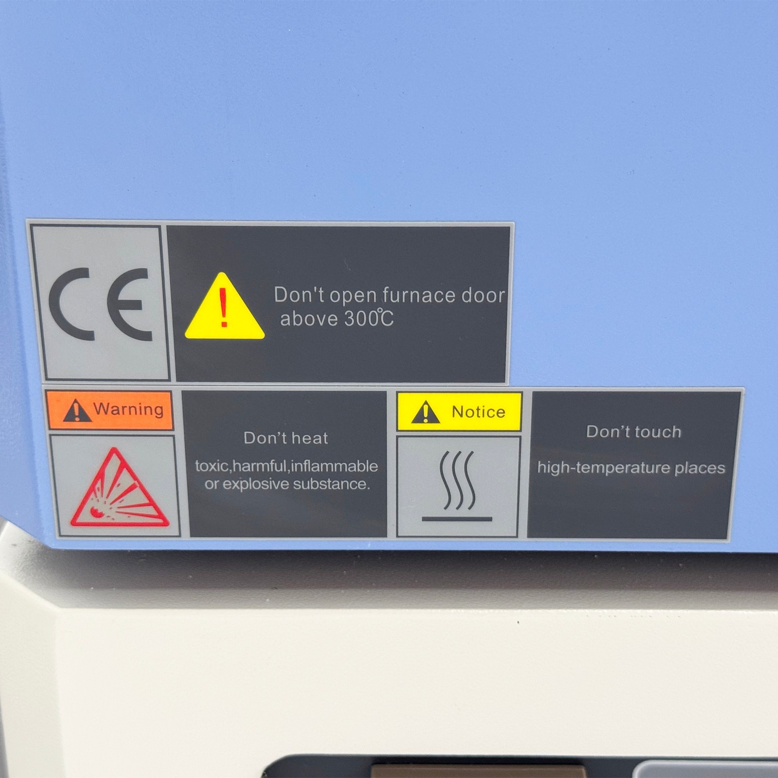 Muffle Furnace 110V, 2.5KW, 1200°C, 150mm Chamber, 51 Segments Programmable