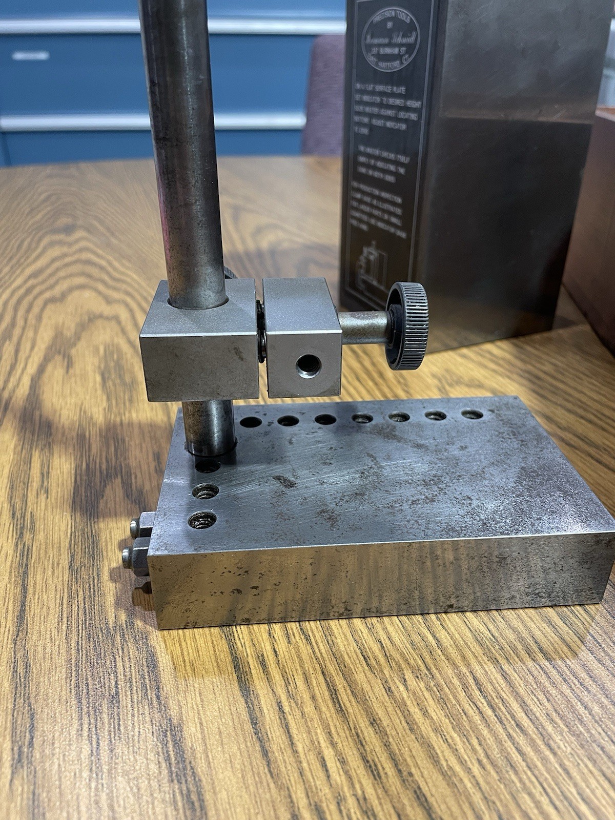 Hermann Schmidt Precision Squareness Gauge Set Inspection Indicator CNC