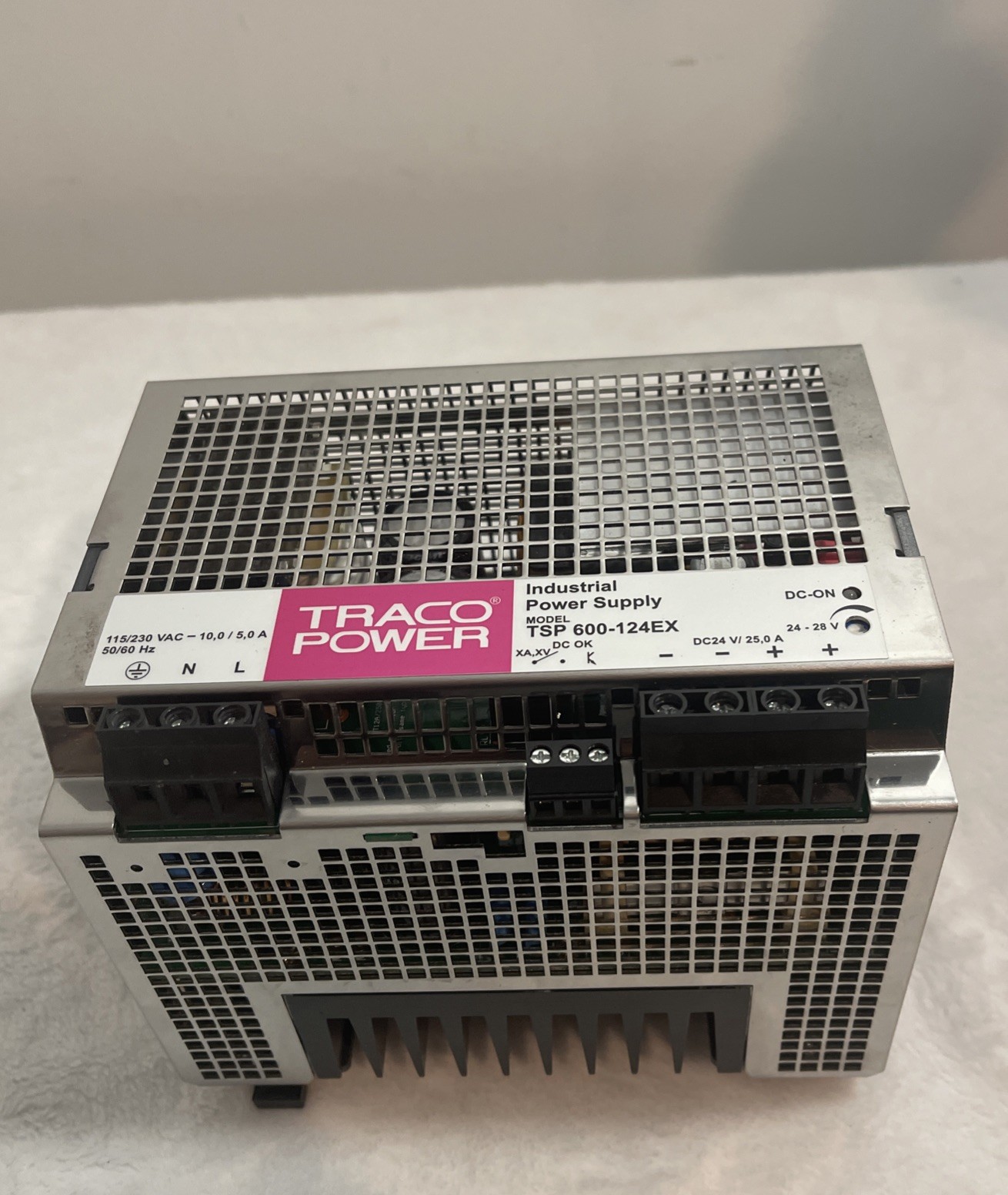 TRACO POWER INDUSTRIAL POWER SUPPLY TSP 600-124EX New Without Box