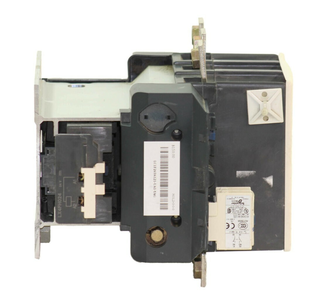 Telemecanique LC1F265S121 Contactor 285A 600V 3‑Pole 24V Coil w/ Aux Block
