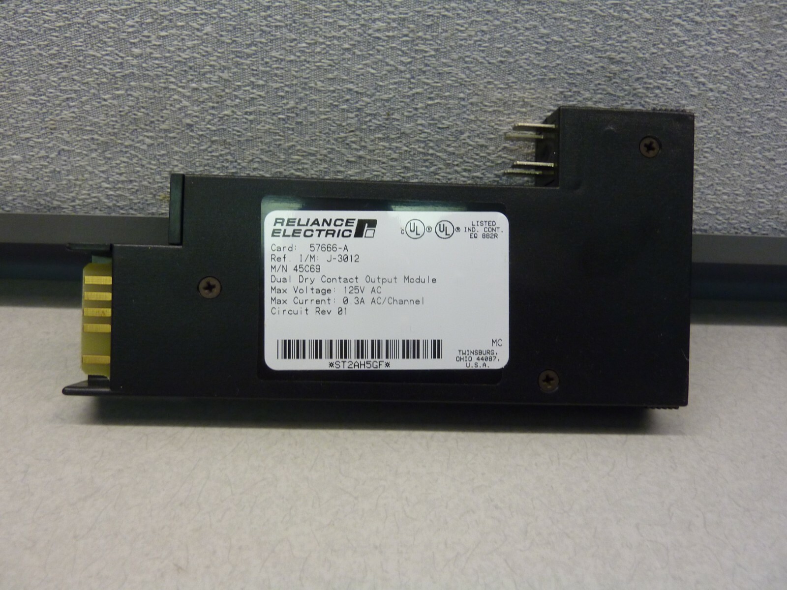 RELIANCE ELECTRIC 45C69 AUTOMATE DRY CONTACT OUTPUT MODULE (21416)