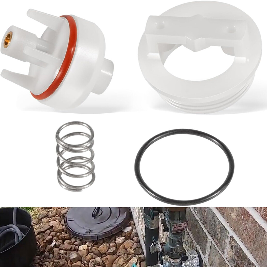 For Watts 0887726 800M4QT 800M4FR 1/2in 3/4in Freeze Resistant Retrofit Vent Kit