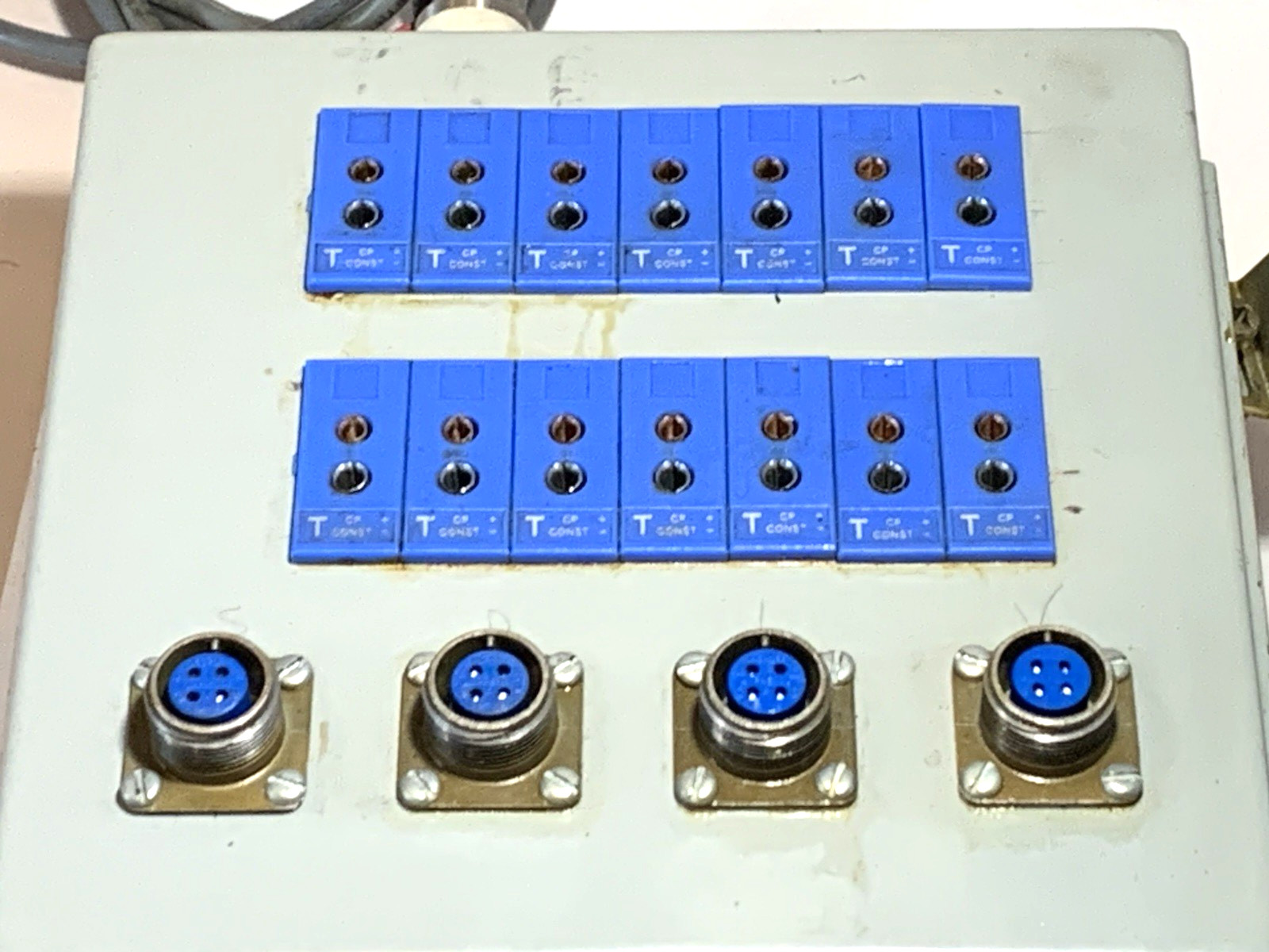 Hoffman Enclosure A-808CH, A-GLK2, 24226-001, Amphenol I4S-2SF, RdF 92-5-0102 *