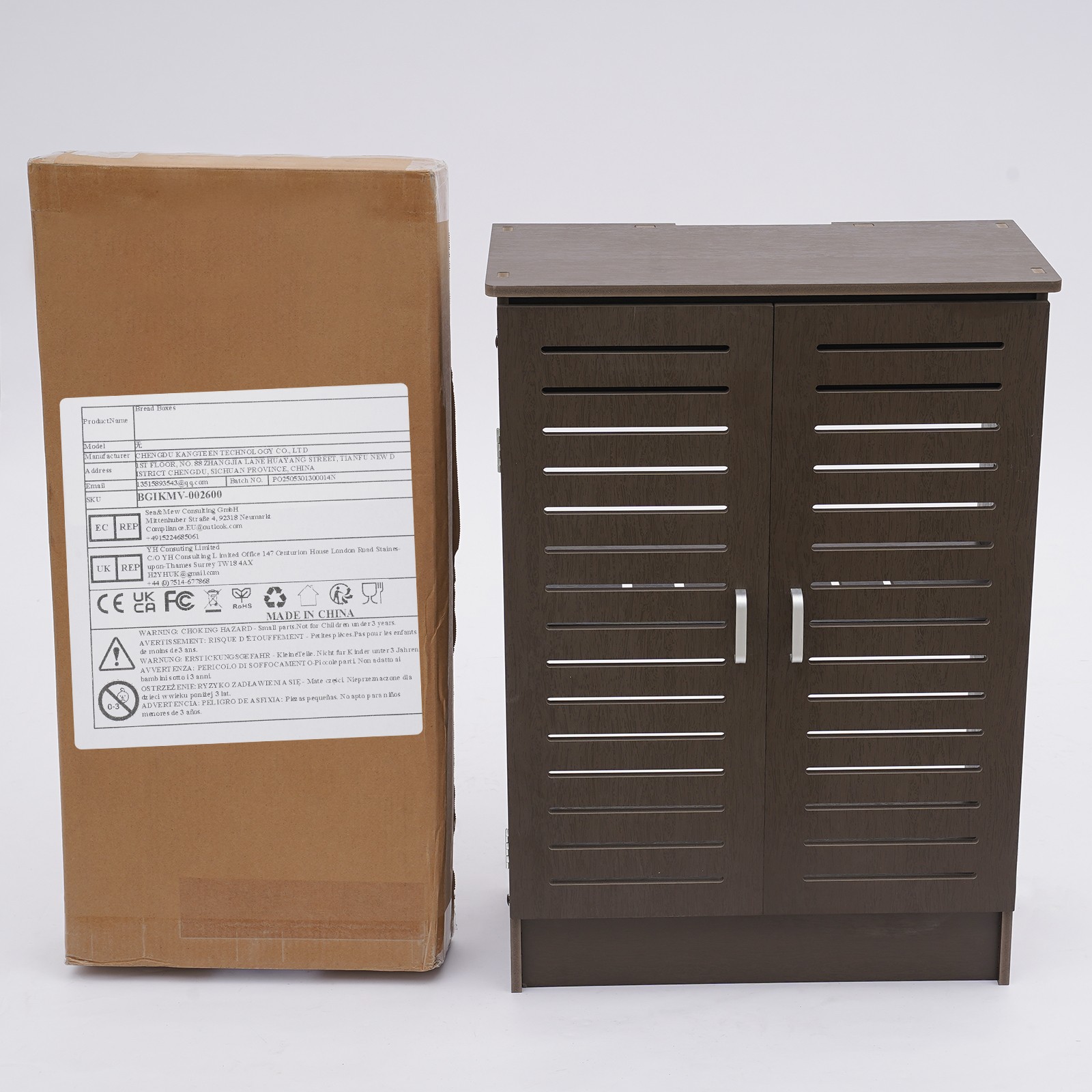 WiFi Router Storage Cabinet Floor Standing Router Decorative Box Power Strip