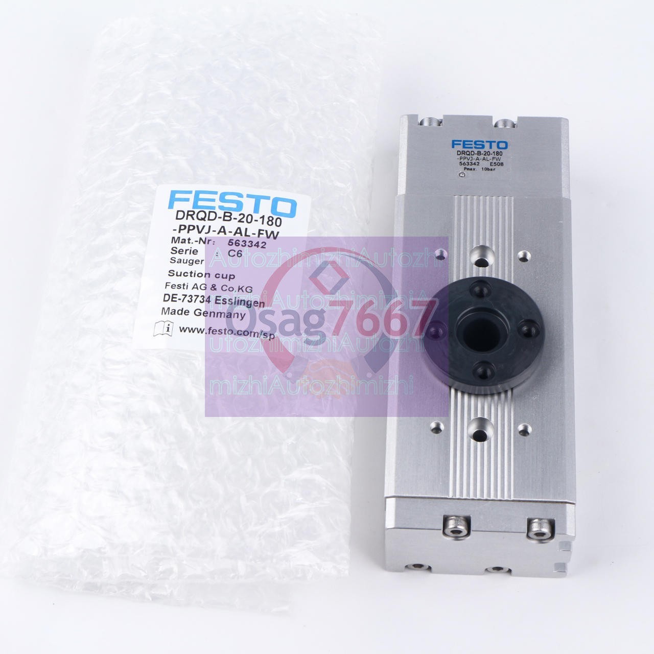 New DRQD-B-20-180-PPVJ-A-AL-FW 563342