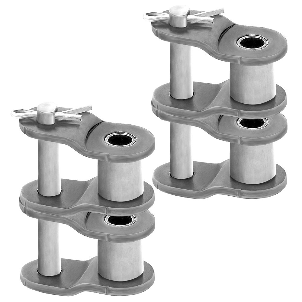 08B-2 Offset Half Link for Roller Chain Double Strand (Qty 2)
