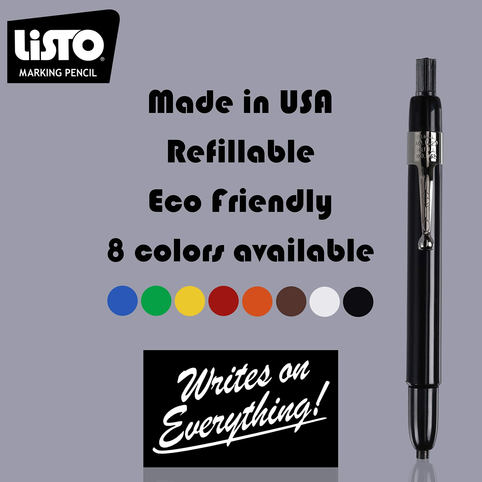 Listo 1620 – Box Of 12 – China Markers/grease Office Product