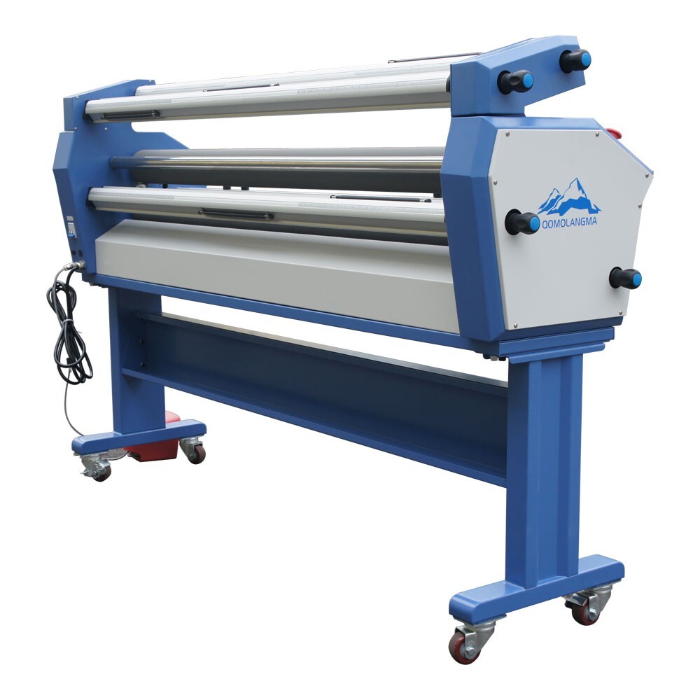 QOMOLANGMA Full-auto Wide Format Cold Laminator 55″ / 63″ with Heat Assisted USA