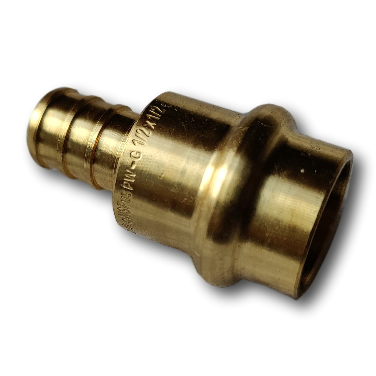 25 Pieces 1/2″ Press x Pex Coupling, 1/2″ Press Fit coupling, Lead Free Brass