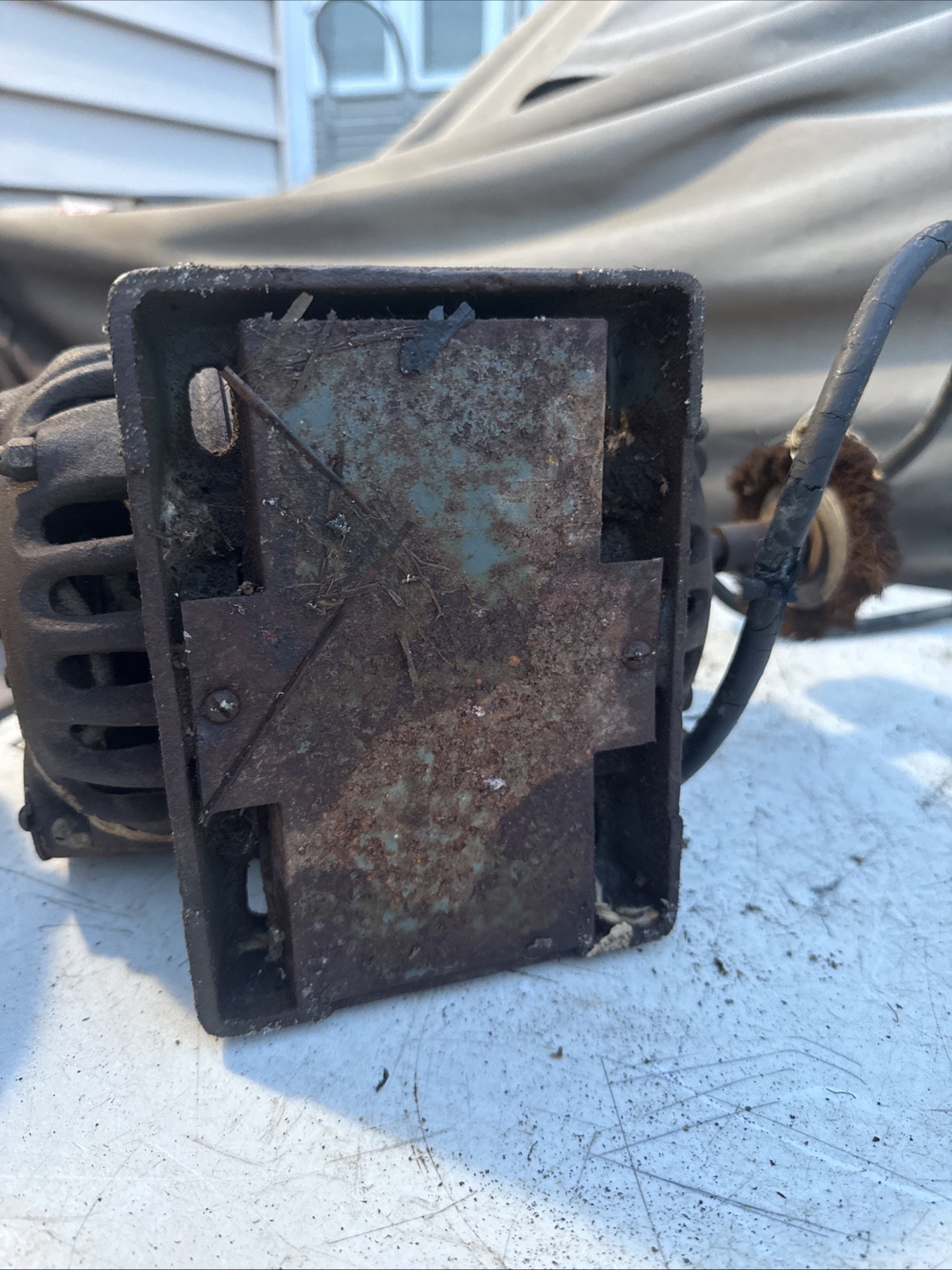 VINTAGE Craftsman 115v electric motor 1/2 hp/1750 RPM Model 115.6962. Needs Cord