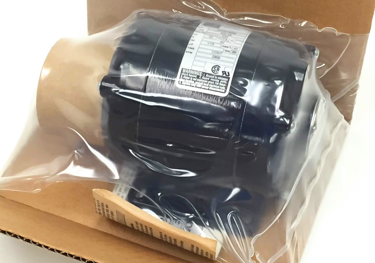 BODINE ELECTRIC COMPANY 1/15 HP MOTOR 230 V 2850 RPM NSI-34 Single 1 Phase