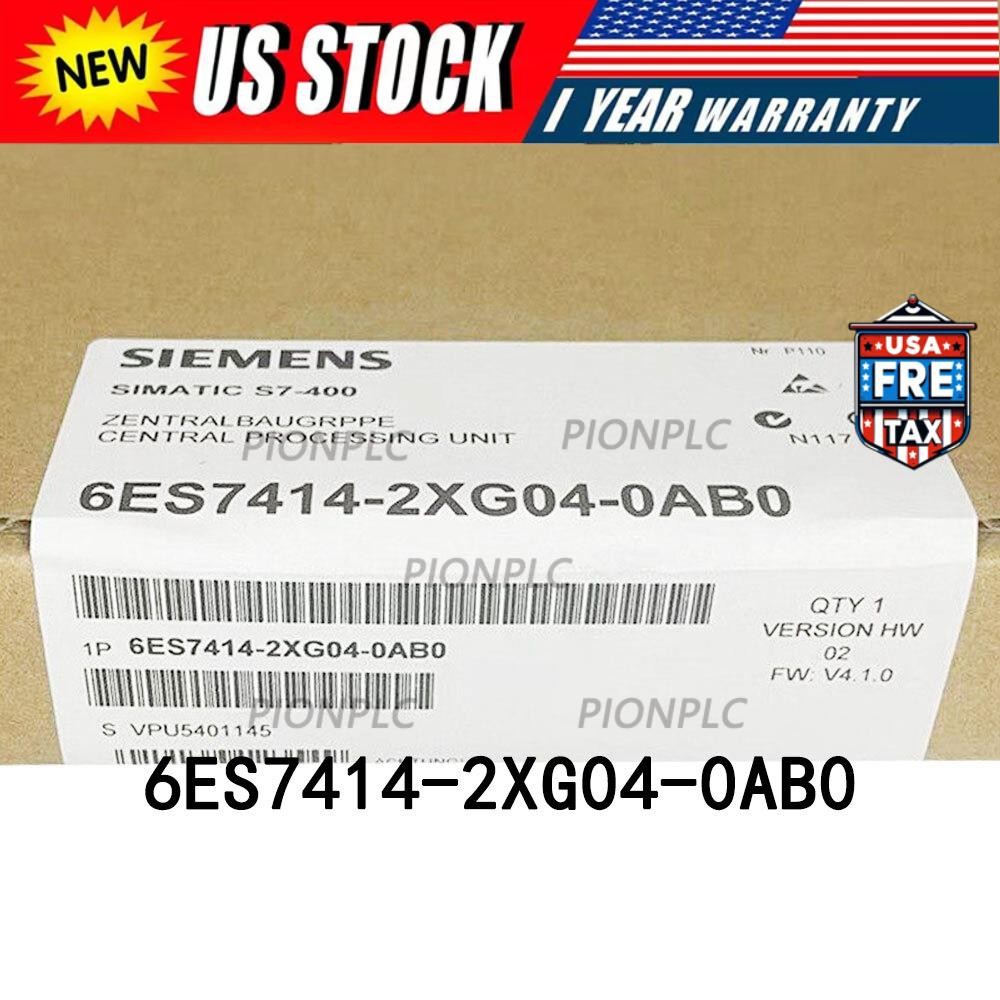 New Siemens SIMATIC S7-400 CPU 414-2 6ES7414-2XG04-0AB0 6ES7 414-2XG04-0AB0
