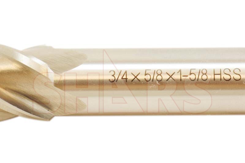 SHARS 3/4″ x 3/4″ HSS 4 Flute Single End Mill NEW !}