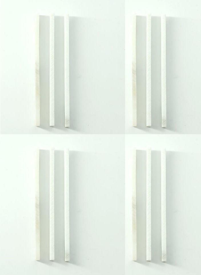12 pack Flat Soapstone Refill 5″ x 1/2″ x 3/16″ Welding Steel White Marker