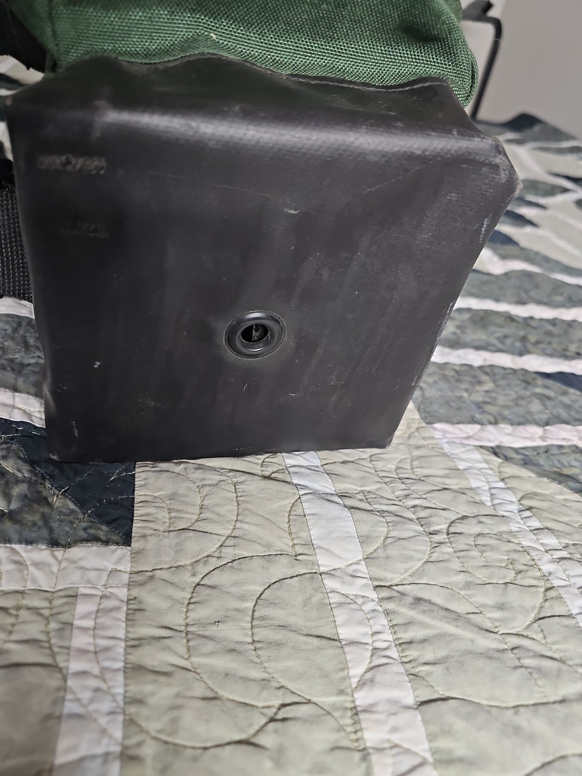 Iron Duck Breathsaver Oxygen Airway Emergency Bag Hard Frame Interior Vintage