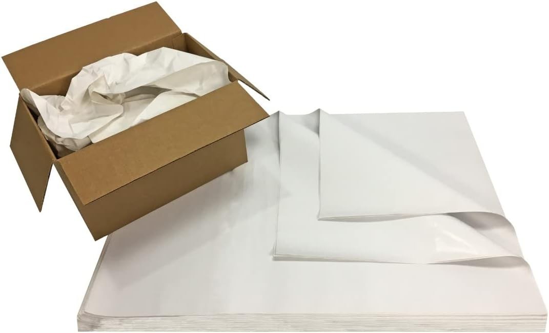 Unprinted 25 lbs Newsprint Paper – 500 Sheets for Packing & Shipping Delicates