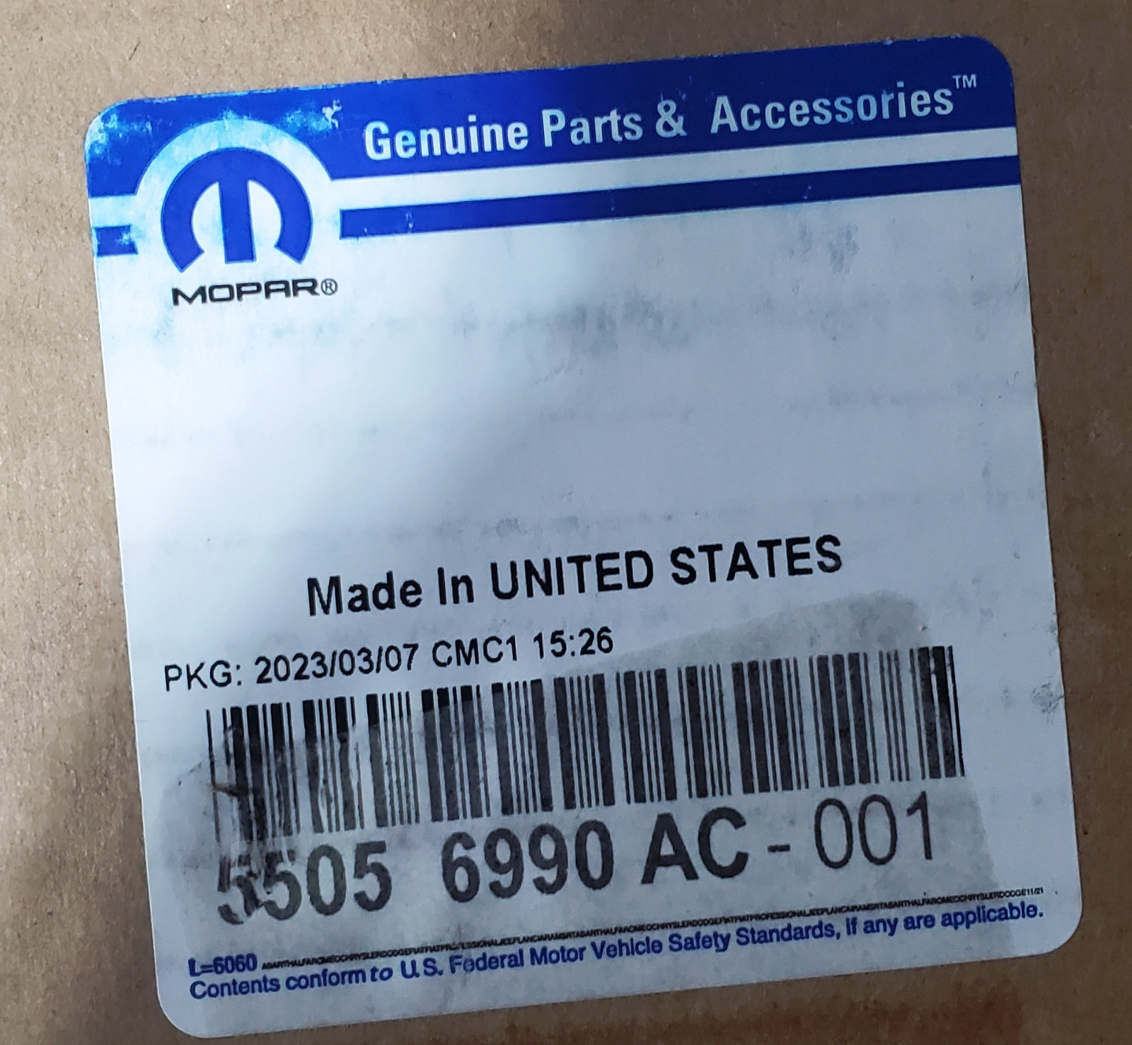 OEM Genuine Mopar 55056990-AC Cooling Fan Clutch For Ram 2500 3500 2004-2010