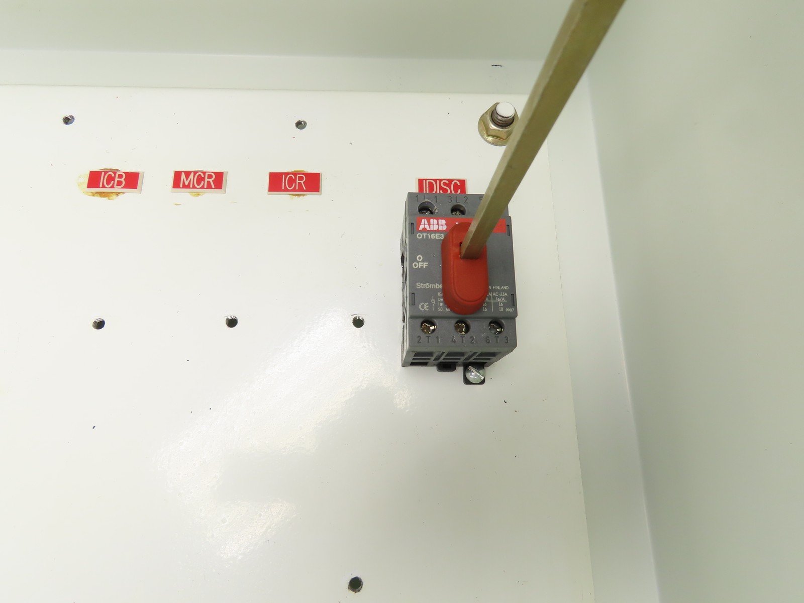 Hoffman A202408LP Electrical Enclosure Control Panel 20x24x8″ Back Plate