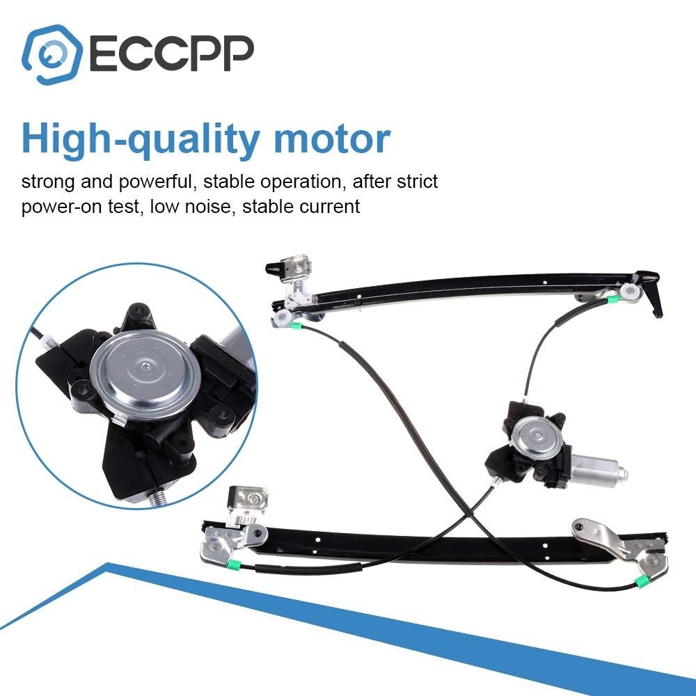 Power Window Regulator FR Motor 04-07 Chrysler Town&Country Dodge Caravan/Grand