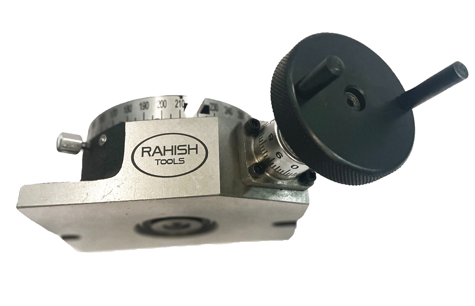 4″ 100 mm Rotary Table Horizontal And Vertical With 65 mm 3 Jaw Chuck Backplate