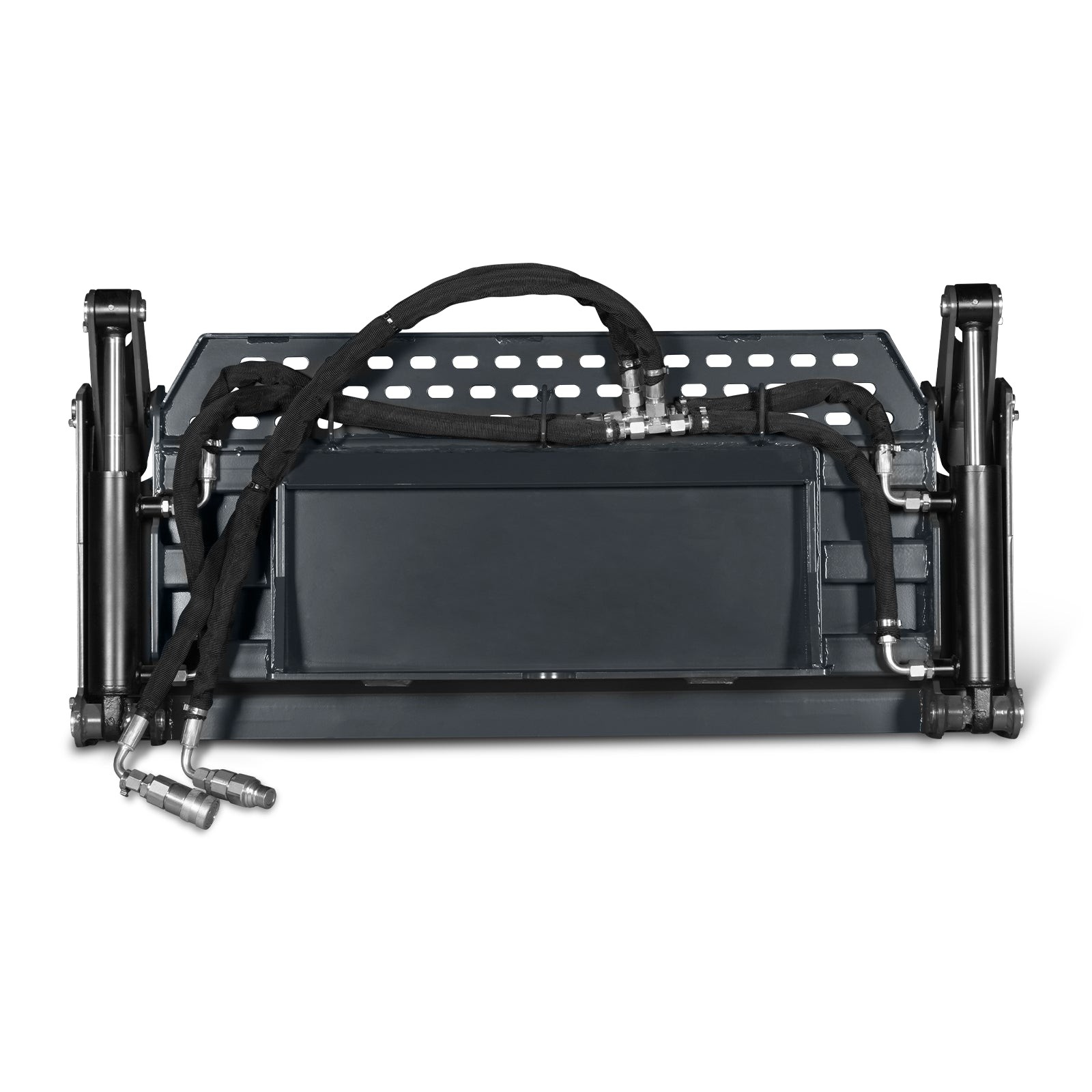 MechMaxx 44» 4-In-1 Combo Skid Steer Bucket Attachment With Quick Attach, BT44