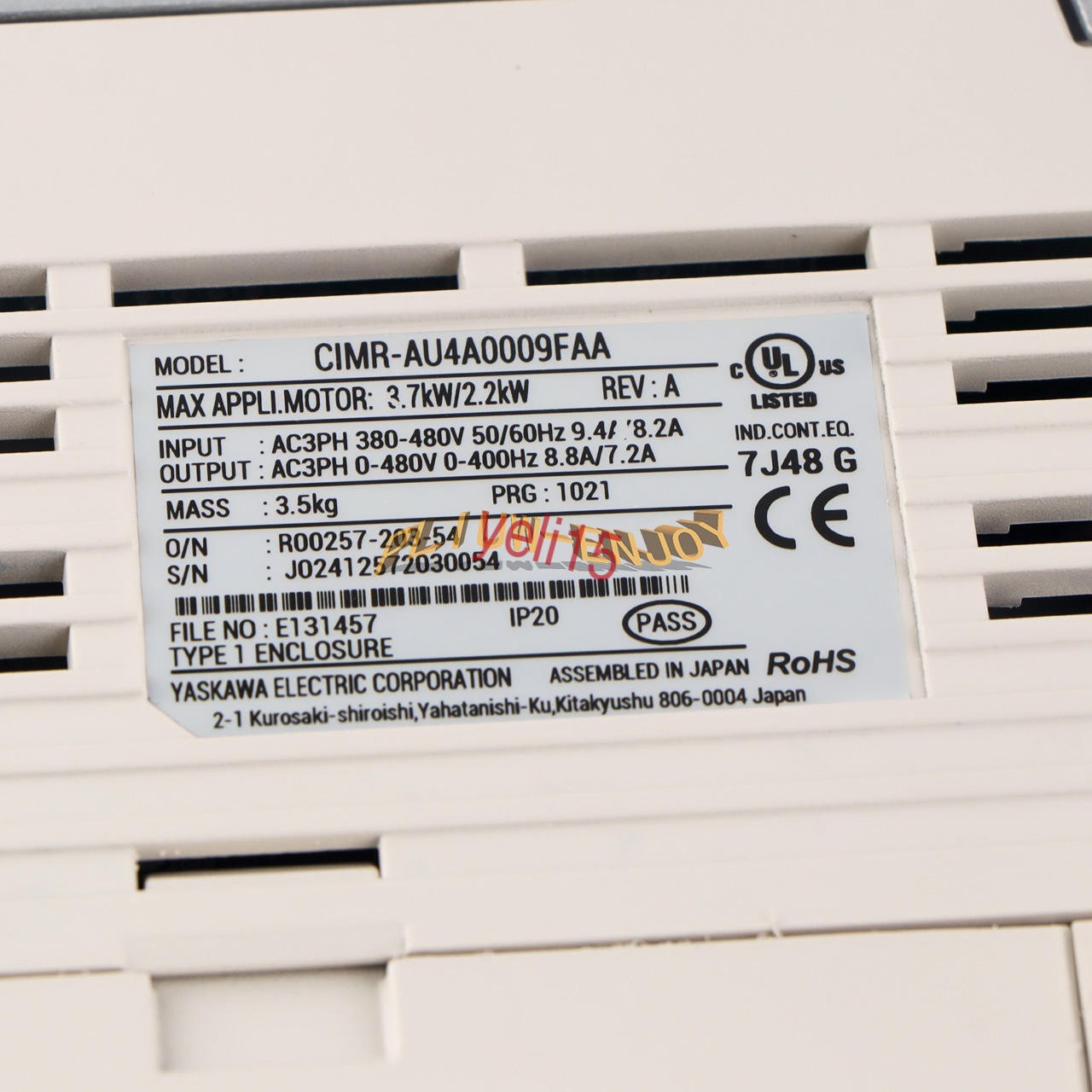 1PC NEW YASKAWA A1000 AC Drive CIMR-AU4A0009FAA Frequency converter