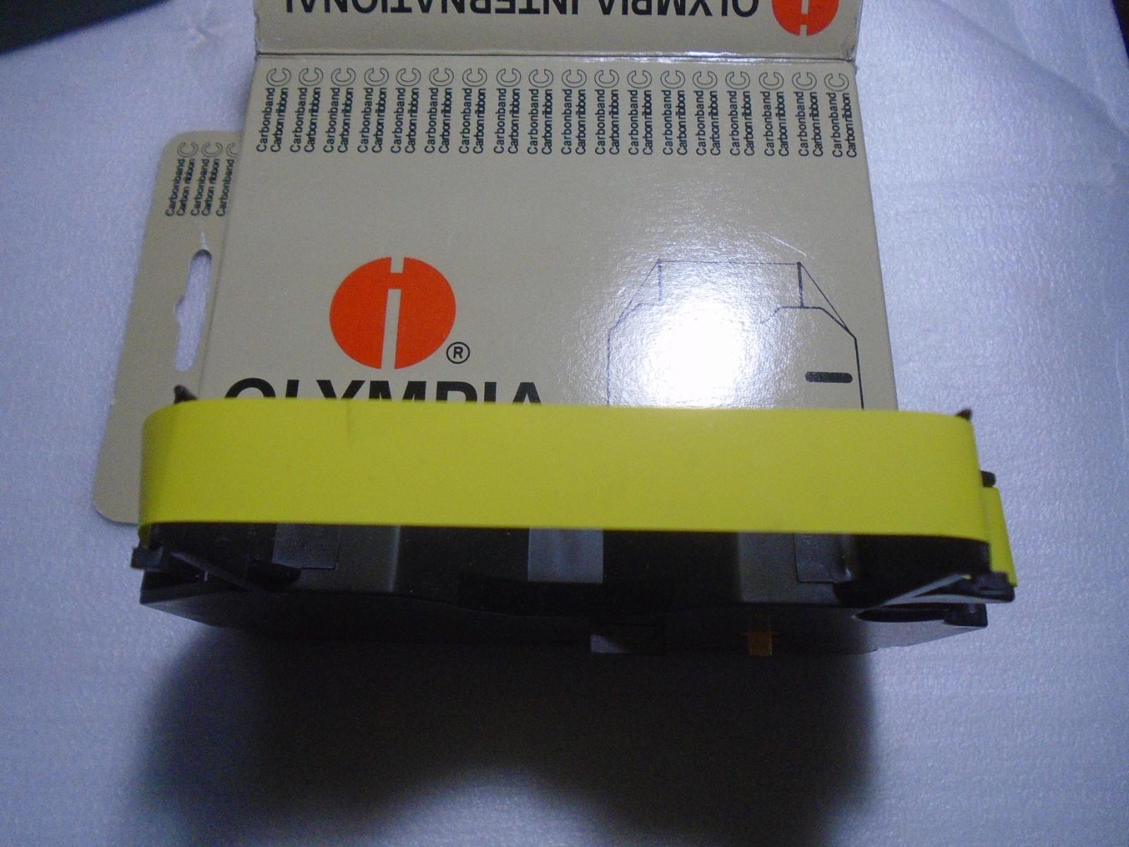 Olympia typewriter single-strike carbon ribbon C, correctable; 13 mm