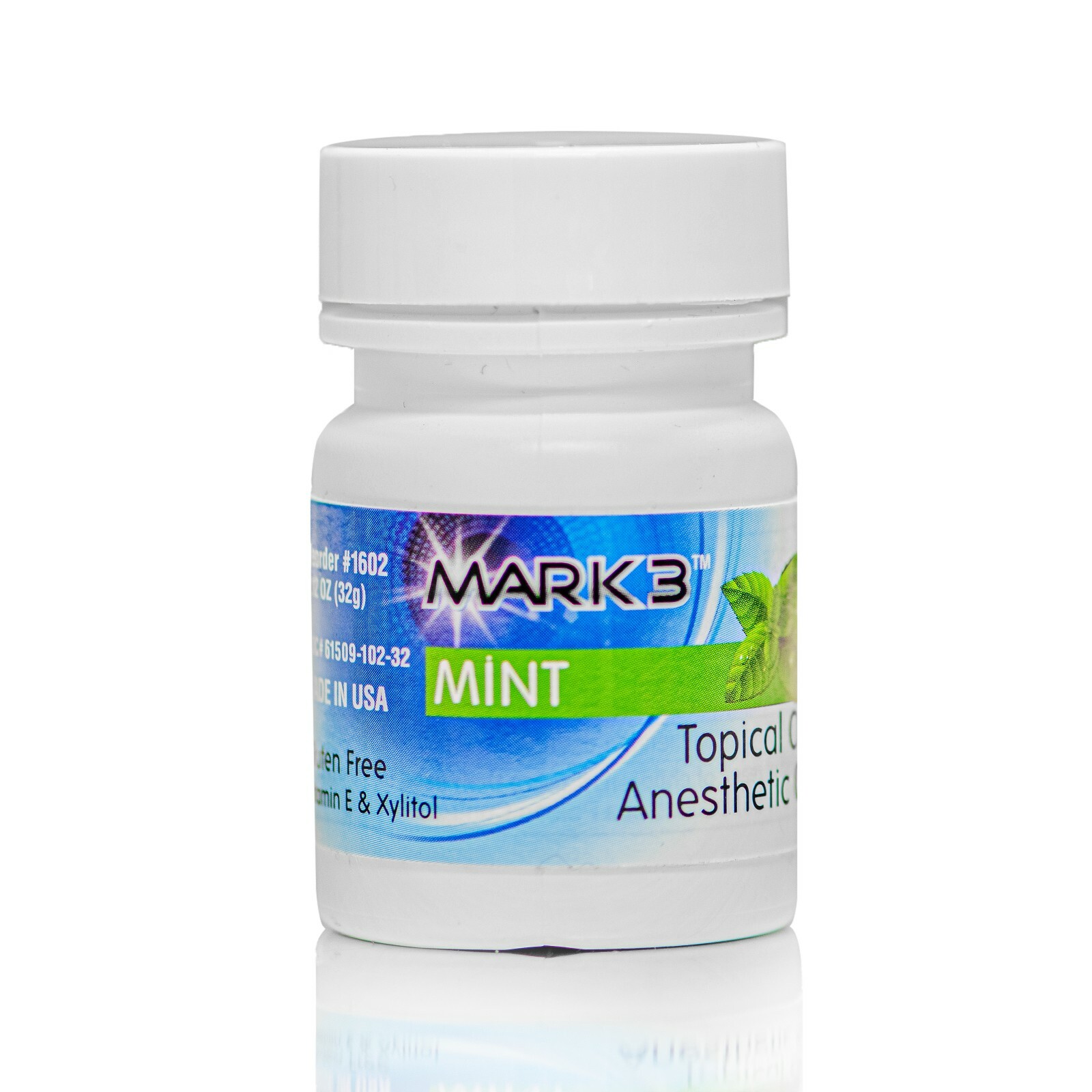 10 Dental Topical Bottles Mark3 Anesthetic Gel 20% Benzocaine 1OZ Jar -6 Flavors
