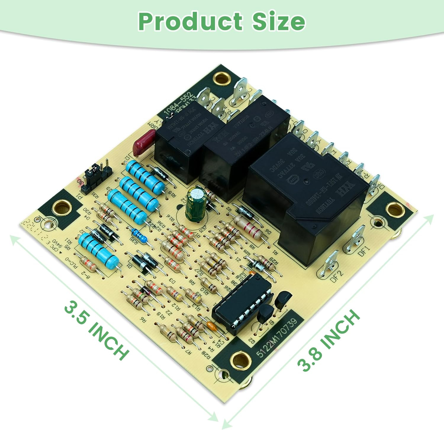 Upgrade PCBDM133S Defrost Control Board 1084-552 Goodman and Amana Furnace