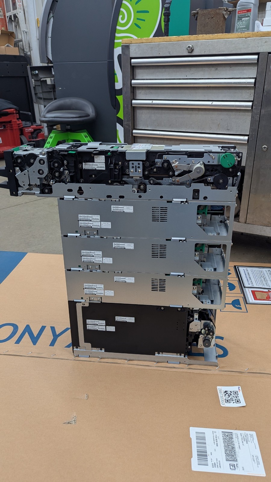 Fujitsu GSR50 Bill Recycler(Top module/Recycling ModuleX3/Cash Box/Dispenser!
