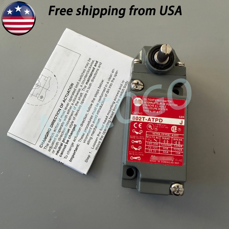 For Allen Bradley Oil Tight Limit Switch 802T-ATPD 802TATPD 802T ATPD