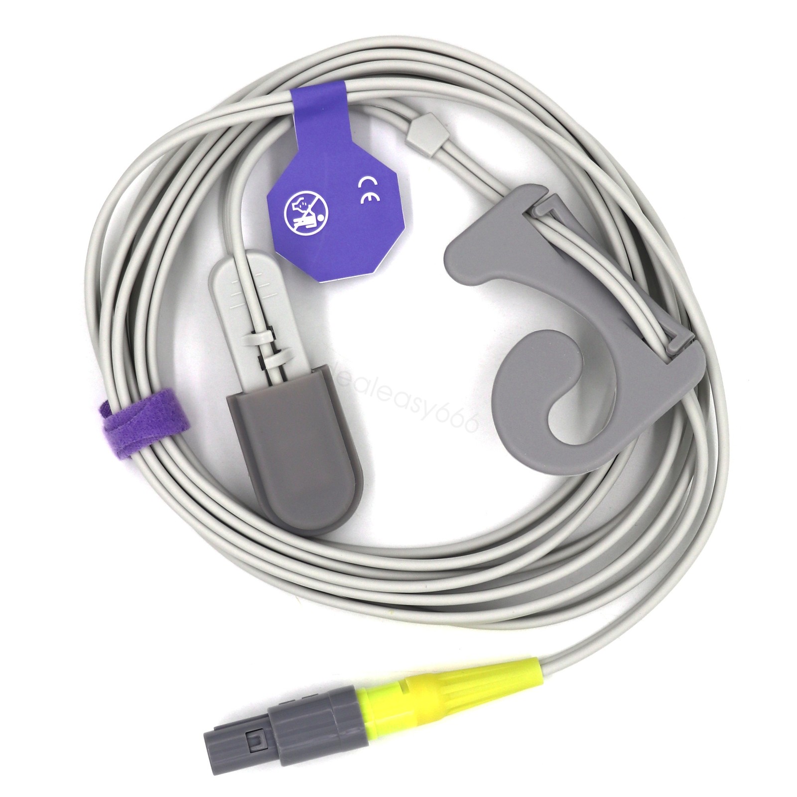 Compatible for Contec CMS7000 CMS8000 Adult Spo2 Sensor New Monitor Finger Clip