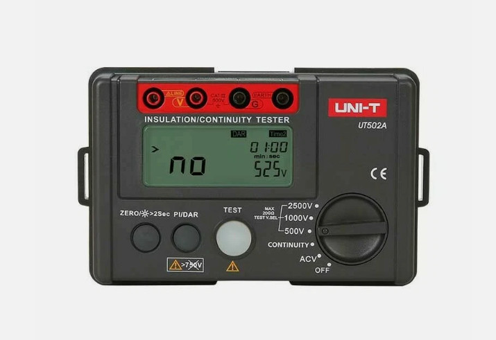 Digital Megohmmeter UT501A Insulation Resistance Tester Multimeter, Electrici…
