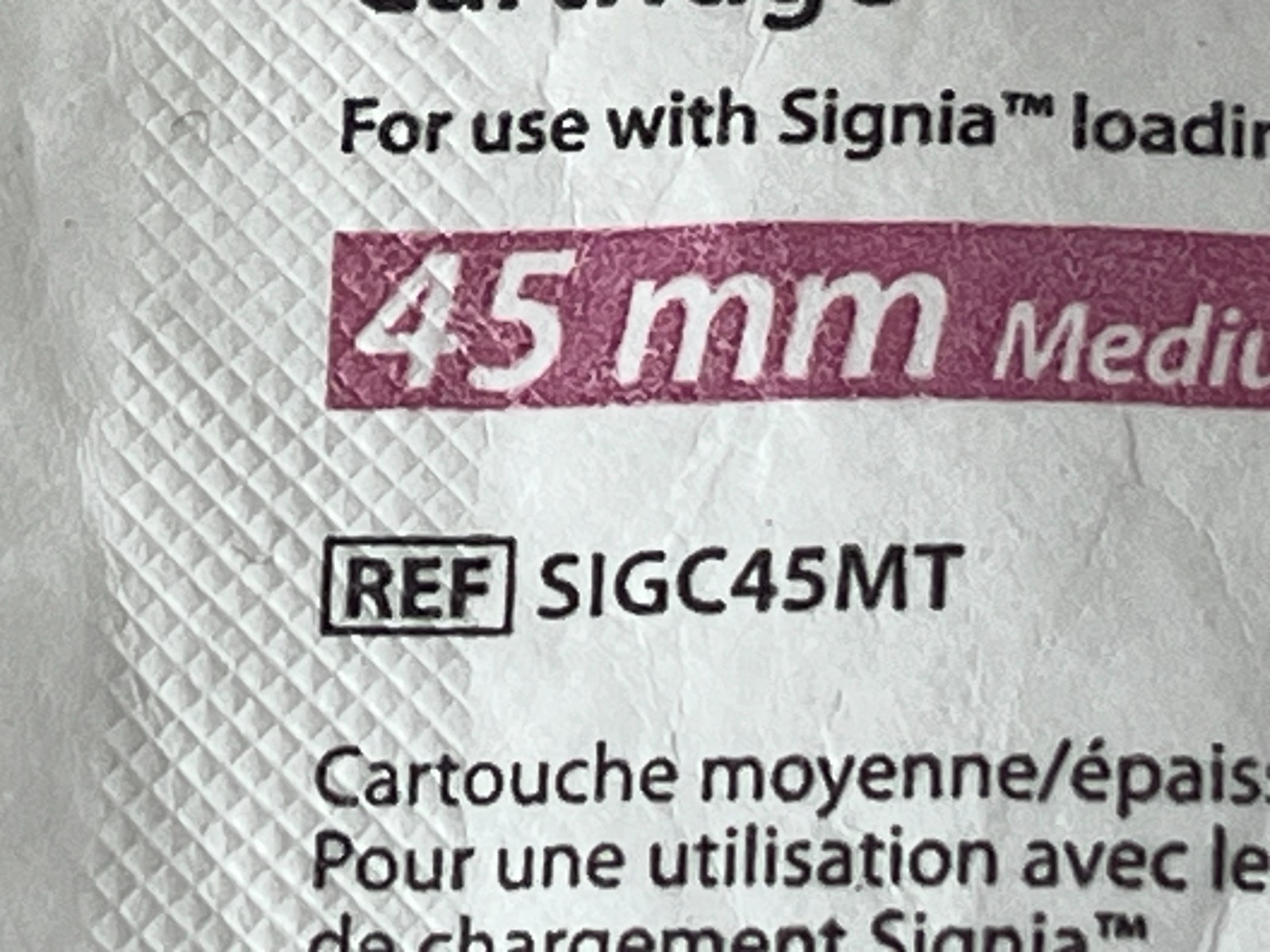 Signia Loading Unit Exp.2026-02 & 2026-04 (*K39/K45/EE13)